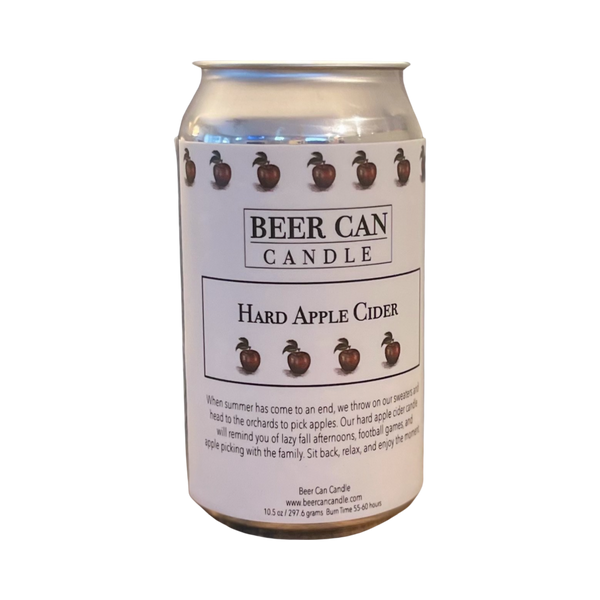 NEW Soy Wax Blend Beer Can Candle - Hard Apple Cider
