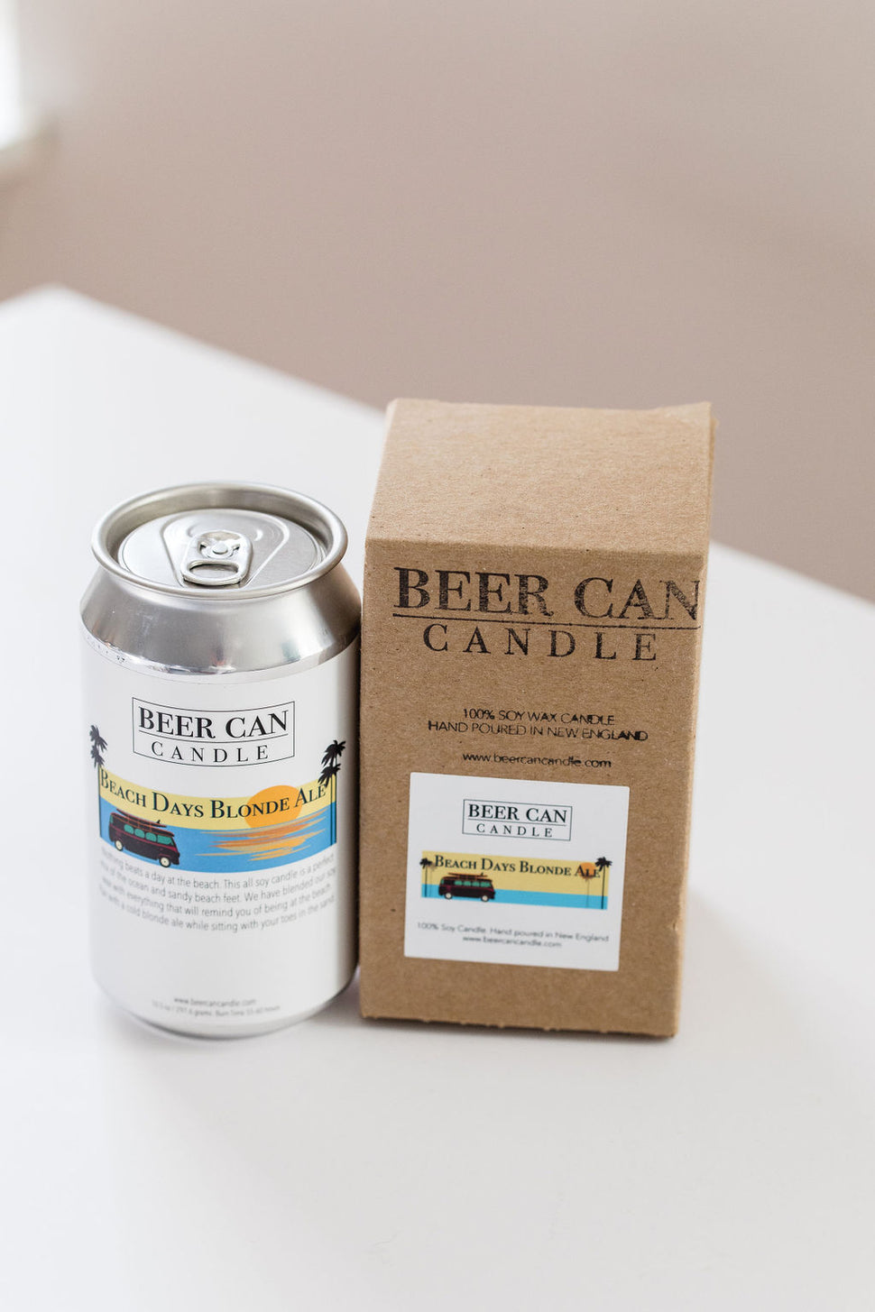 Beercancandle