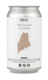 100 % Soy Beer Can Candle - Cinnamon Vanilla Stout